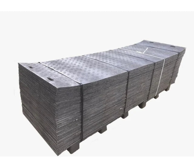 Vol pak kunststof rijplaten 300x100x2 cm 35 stuks