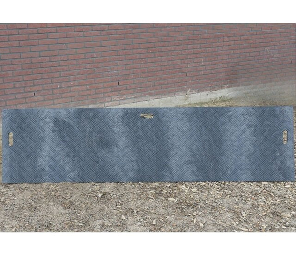 Kunststof rijplaat 240x60x1,5 cm