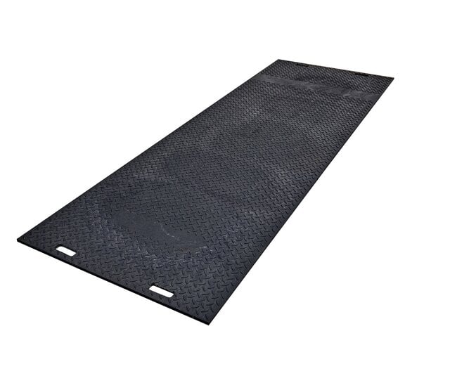 Kunststof rijplaat 300x100x1,5 cm HD