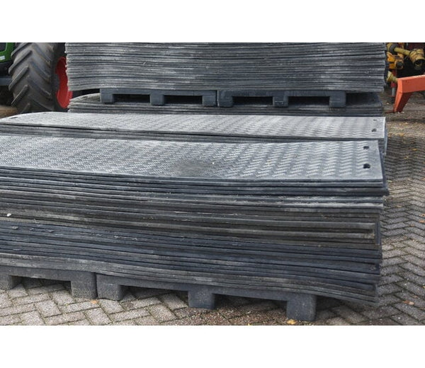Vol pak gebruikte HD rijplaten 300x100x1,5 cm 35 stuks