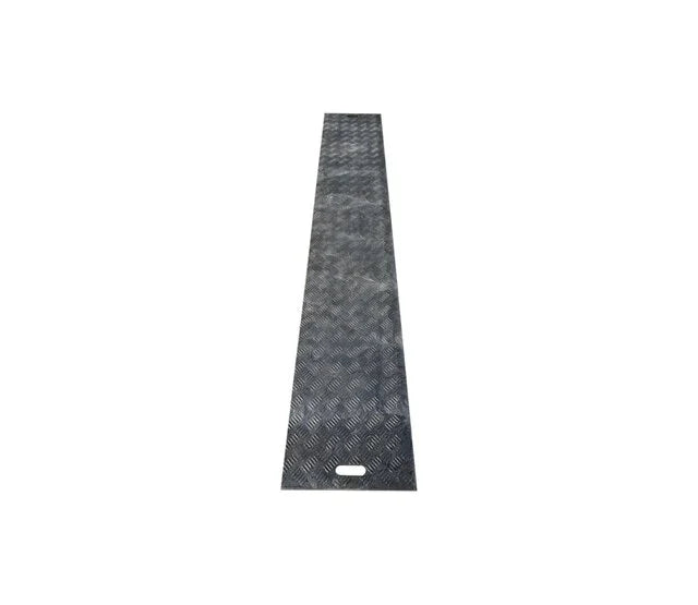 Kunststof rijplaat  300x50x2 cm